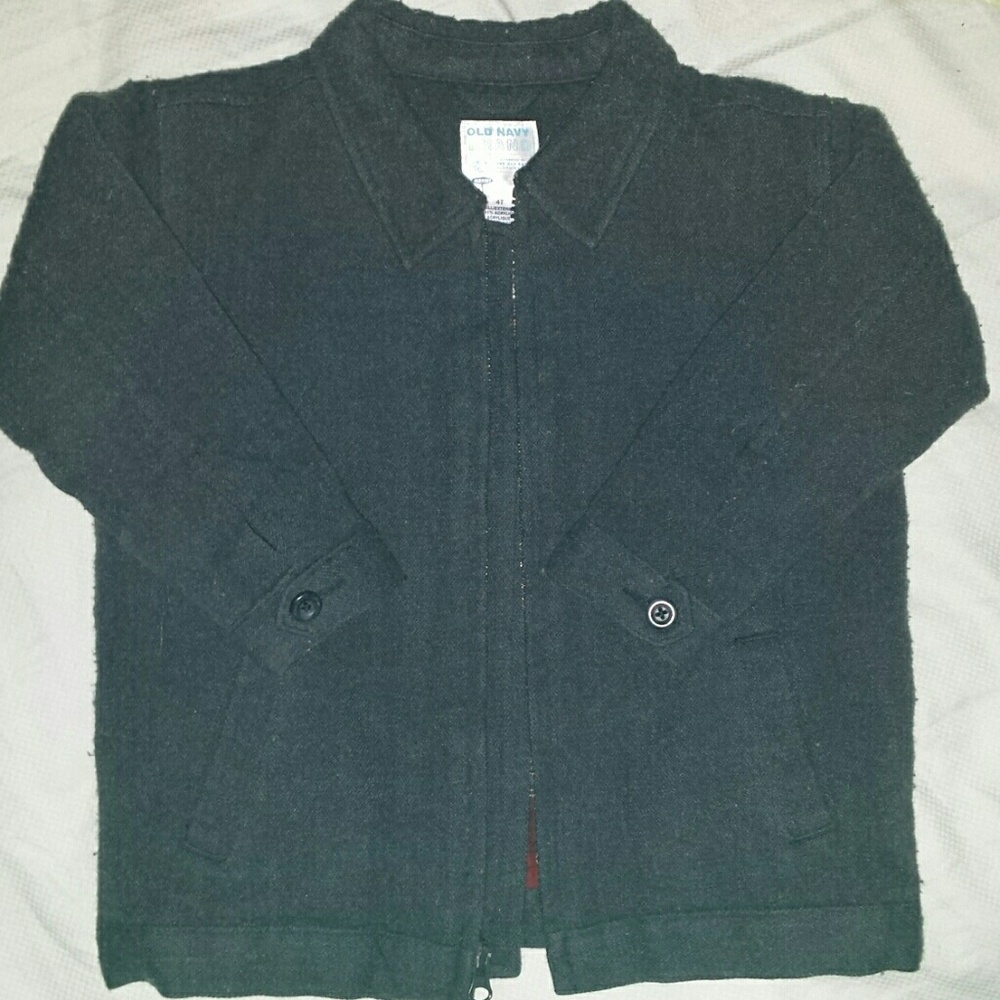 Old Navy boys grey coat